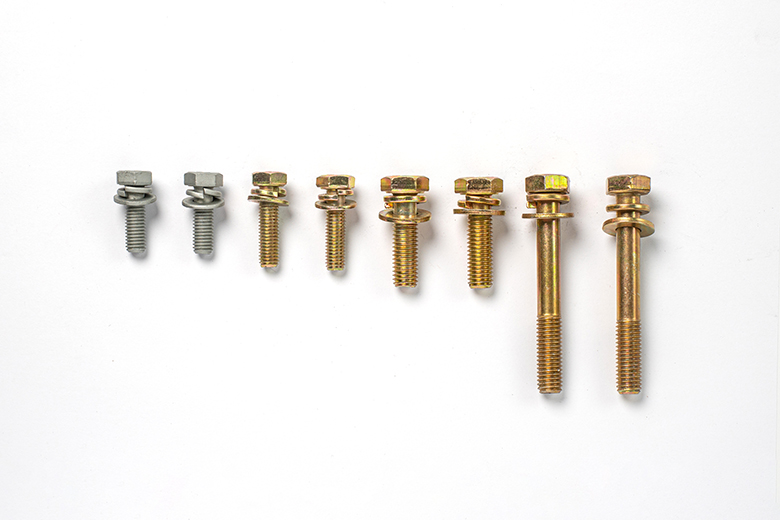 六角螺栓、彈簧墊圈和平墊圈組合件Q146(GB9074.17 系列) 系列